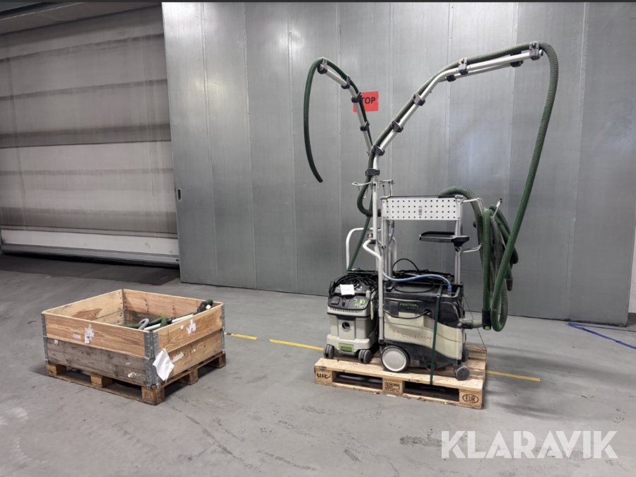 Dammsugare Festool med extra slangar 3st