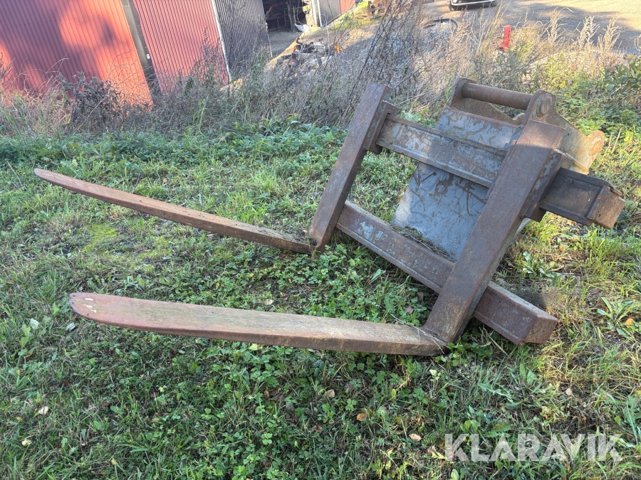 Pallgafflar S60 fäste