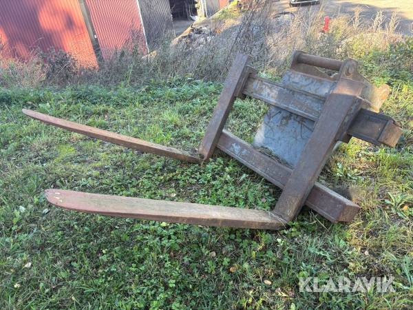 Pallgafflar S60 fäste