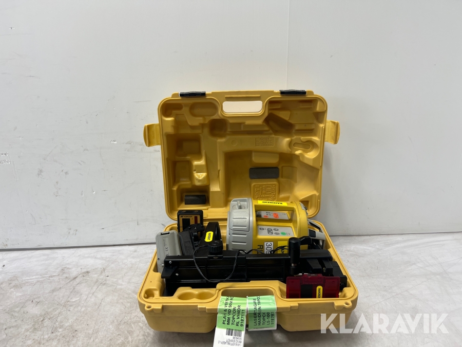 Plan & vertikallaser rött ljus Topcon RL VH4DR