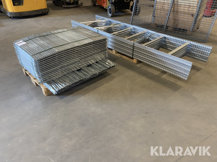 Lagerhylla Super123 6 sektioner Super 1-2-3