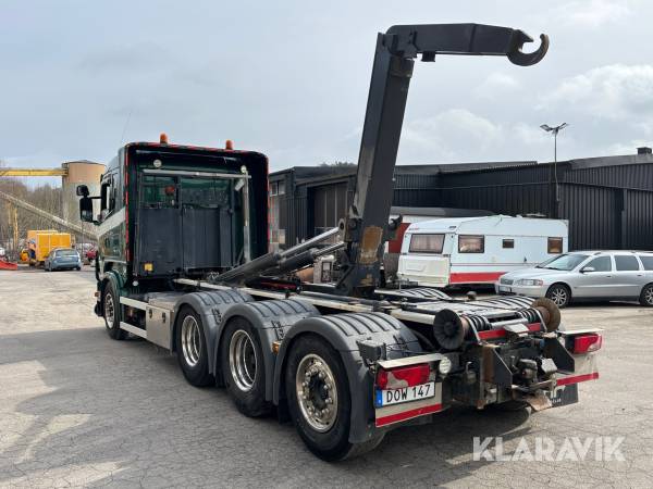 Lastväxlare Scania R480 8x4 Tridem