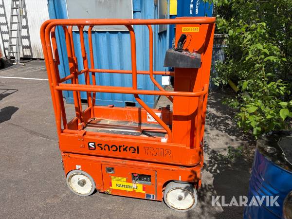 Pelarlift Snorkel PM12