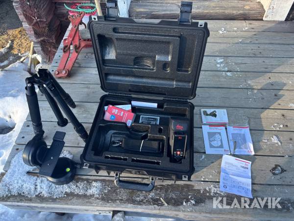 Avståndsmätare Leica Disto X4 med DST 360 adapter