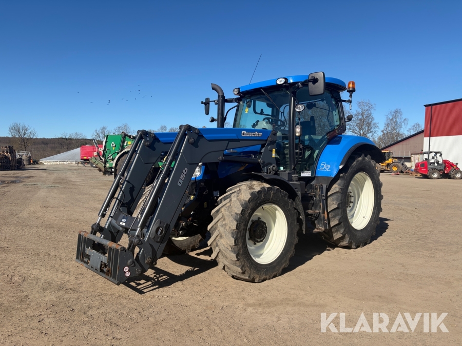 Traktor New Holland T6.160 AC med frontlastare