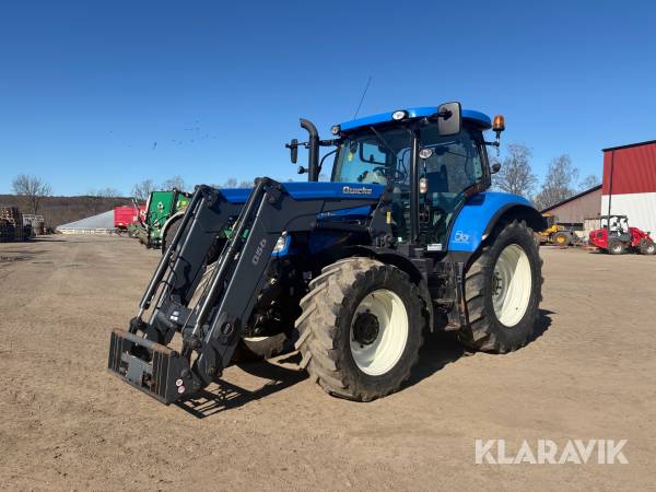 Traktor New Holland T6.160 AC med frontlastare