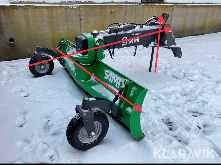 Snöblad Sami Scraper 275-70, Habo, Klaravik auktioner