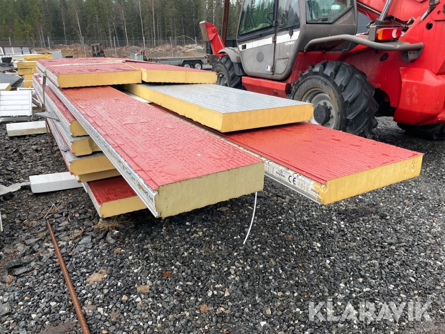 Sandwich paneler Kingspan 120 mm pir