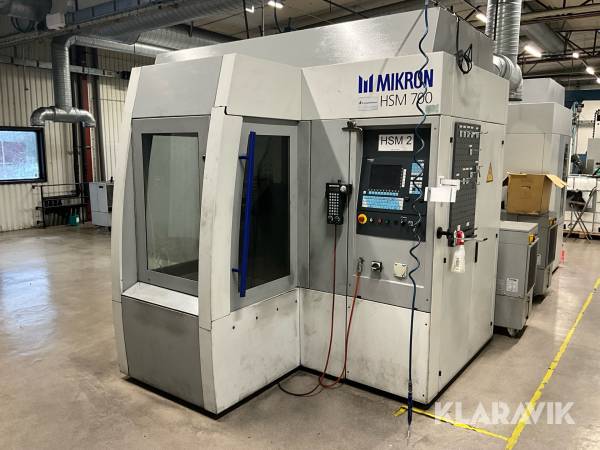 CNC fräsmaskin Mikron HSM 700 HS Plus