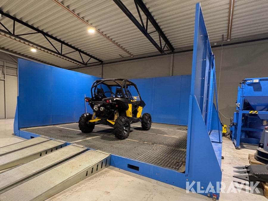 Mobil tvättstation Pramac WR typ D 15000kg tank