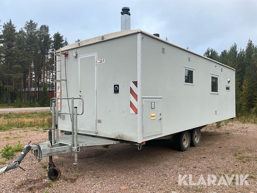 Bostadsvagn Arbetsvagnar BVTD-8000