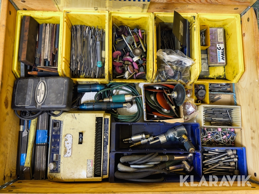 Mikromotorsystem med tillbehör och förbrukningsmaterial