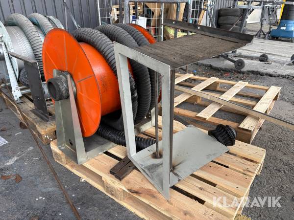 Avgasutsug/ rulle Nedermans 860461 utsug för verkstad