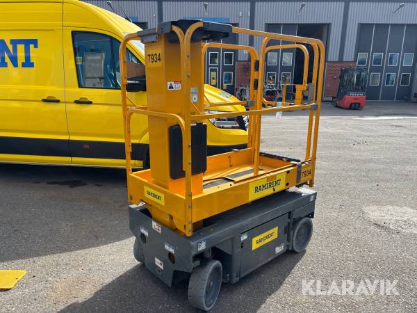 Pelarlyft Haulotte Star 6 AC E med utskjut