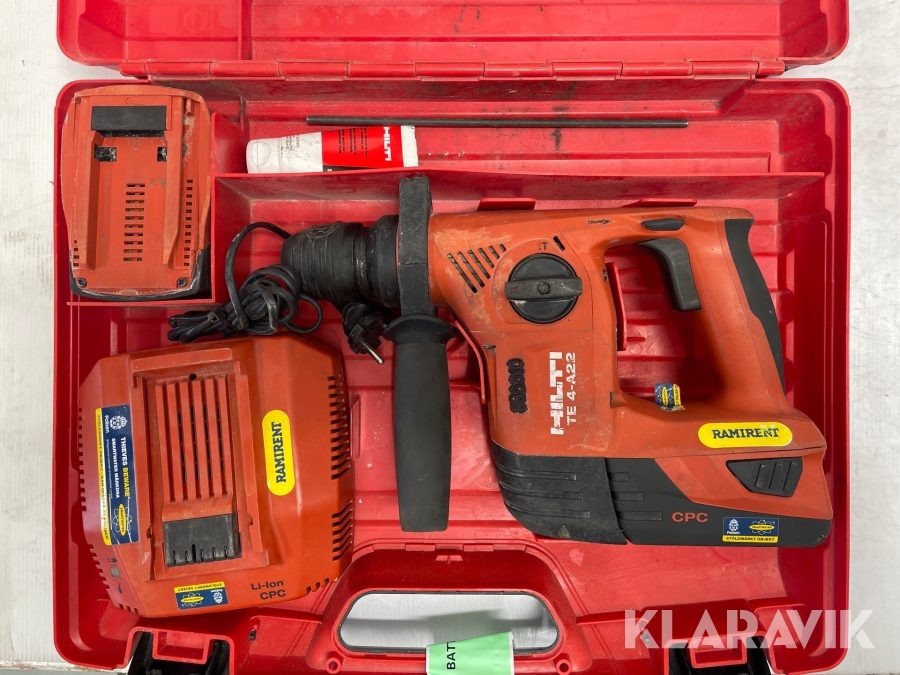 Borrhammare batteri Hilti TE4-A22