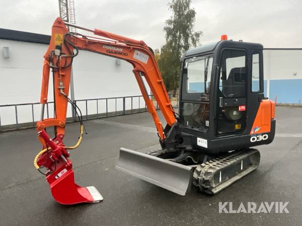 Minigrävmaskin Doosan Solar 030