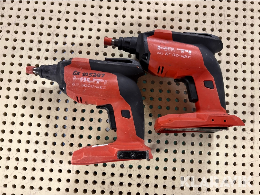 Gipsskruvdragare Hilti SD 5000-A22 2st