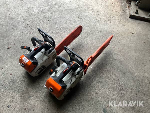 Motorsågar Stihl MS201 T/TC 2 st