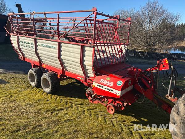 Självlastarvagn Alois Pöttinger Boss 2