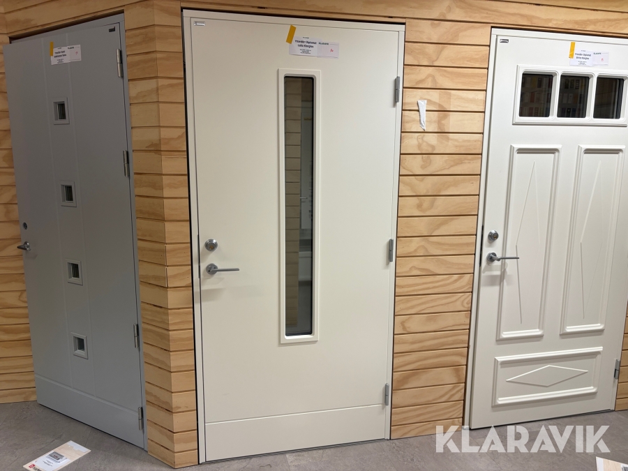 Ytterdörr Diplomat Laila Klarglas