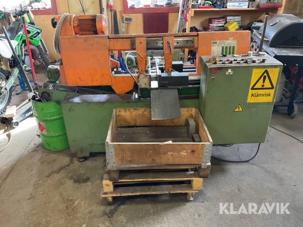 Metallbandsåg Kasto SBA 220 AU med rullbana