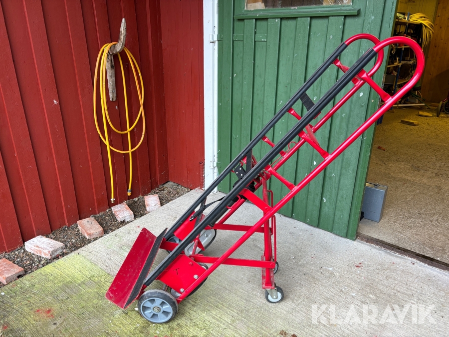Trappgående kärra för större objekt
