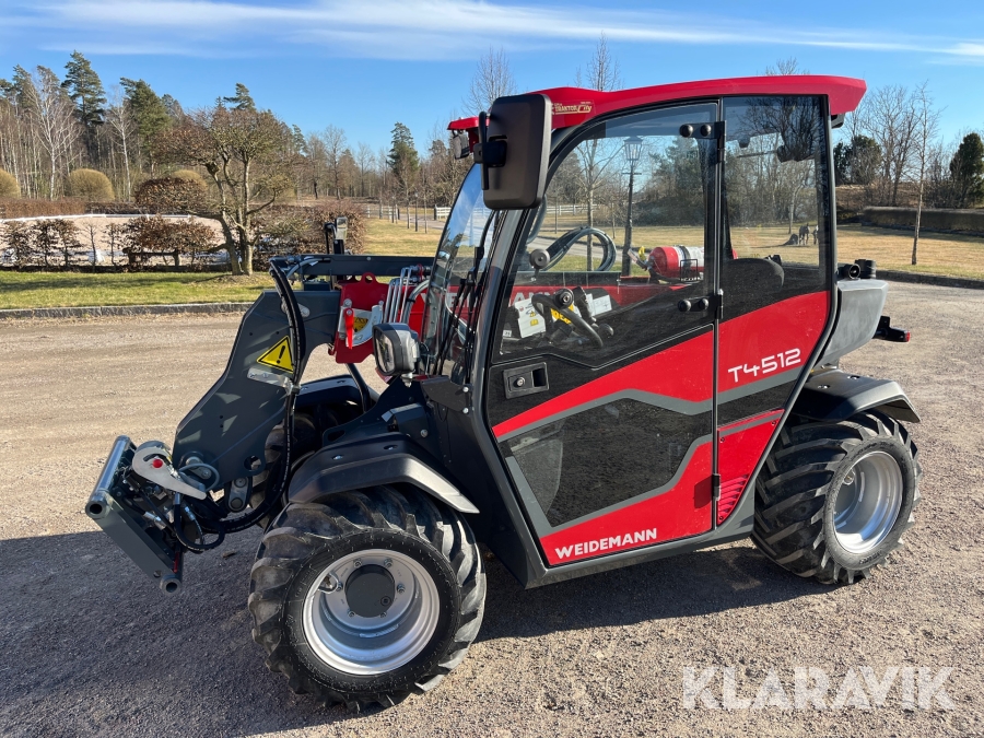 Teleskopslastare Weidemann T4512