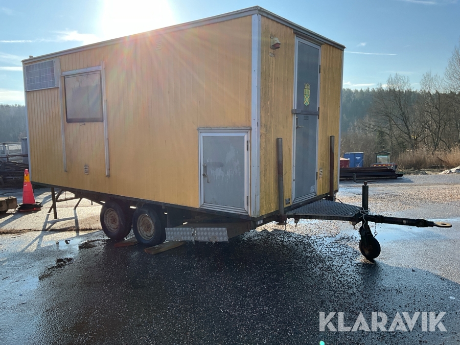 Personalvagn med verkstadsdel Valla Vagnen FPV3SP