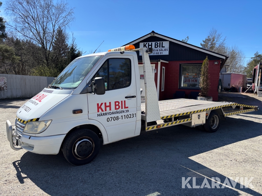 Bärgningsbil / biltransport Mercedes-Benz 413 CDI
