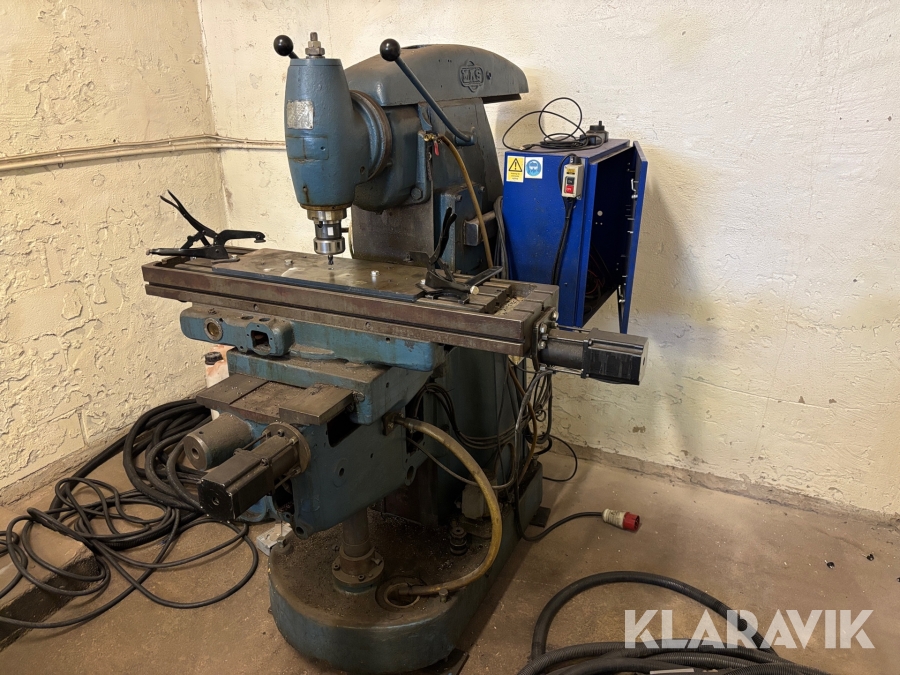 Fräs MAS med styrsystem och tillbehör