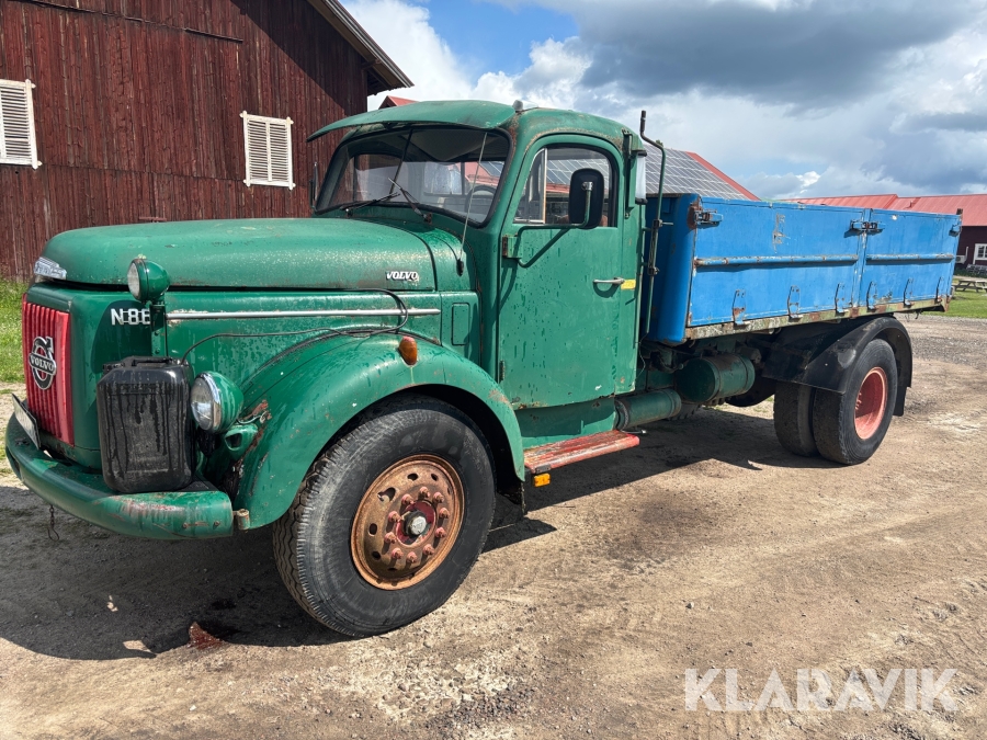 Veteranlastbil Volvo N86 tippbil