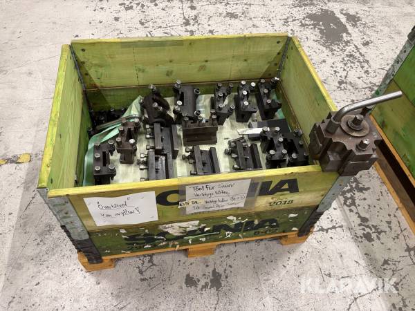 Verktygsfästen/hållare till svarv Toolfix 3-4