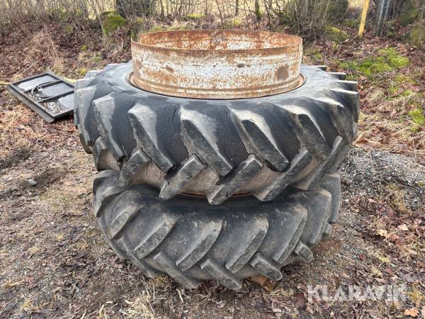 Dubbelmontage Michelin 16.9-38 2 st