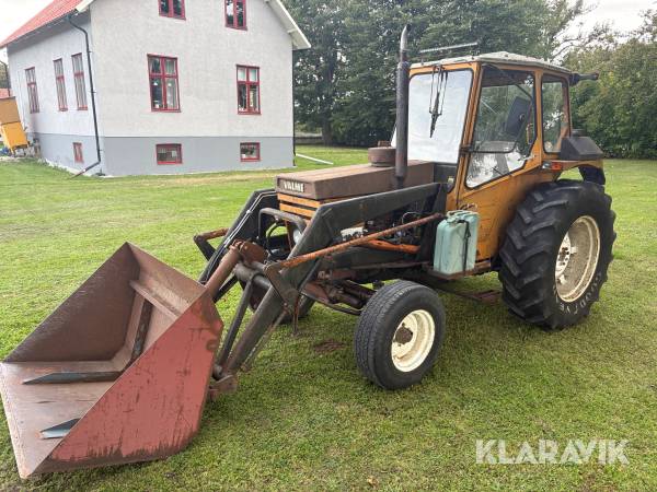 Traktor Valmet 602 med lastare