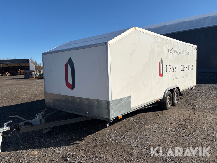 Skåpsläp Eurowagon 6500 U