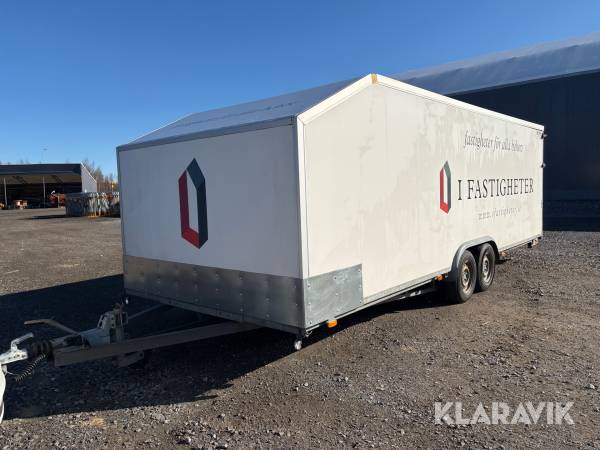 Skåpsläp Eurowagon 6500 U