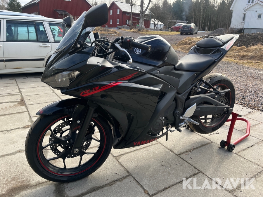 Motorcykel Yamaha R3 Sporthoj