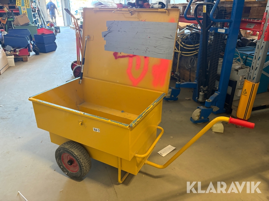 Verktygsvagn med handtag