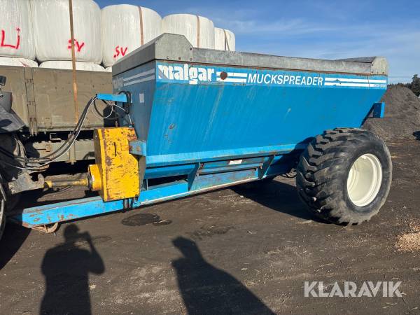 Gödselspridare Malgar MS9 / 1500 Mucksprider för fastgödsel, flytgödsel och kalk