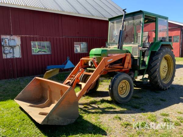 Veterantraktor John Deere 1130 med lastare och skopa / 1976- 3600h