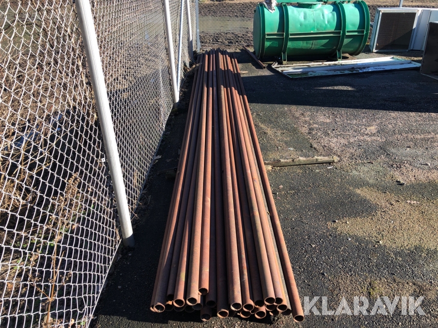 Järnrör sömlösa 6m