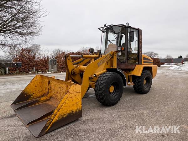 Hjullastare Hydrema WL480 med 2 redskap