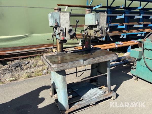 Pelarborr Strands Mek.Verkstad med dubbla spindlar