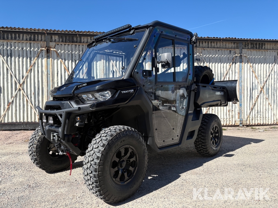 UTV Can-Am Traxter Xu HD 10 med mycket extra utrustning