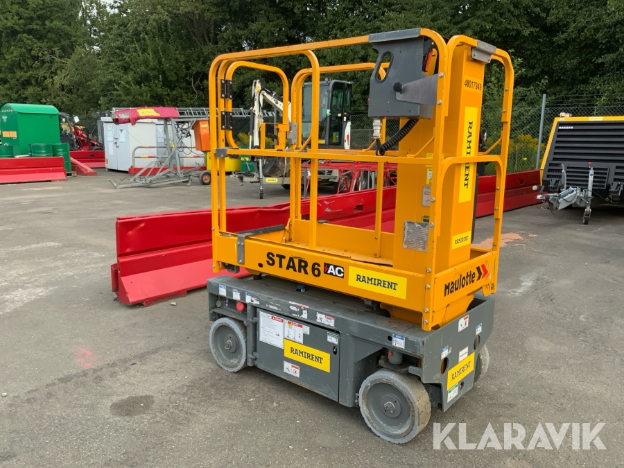 Pelarlift Haulotte Star 6+