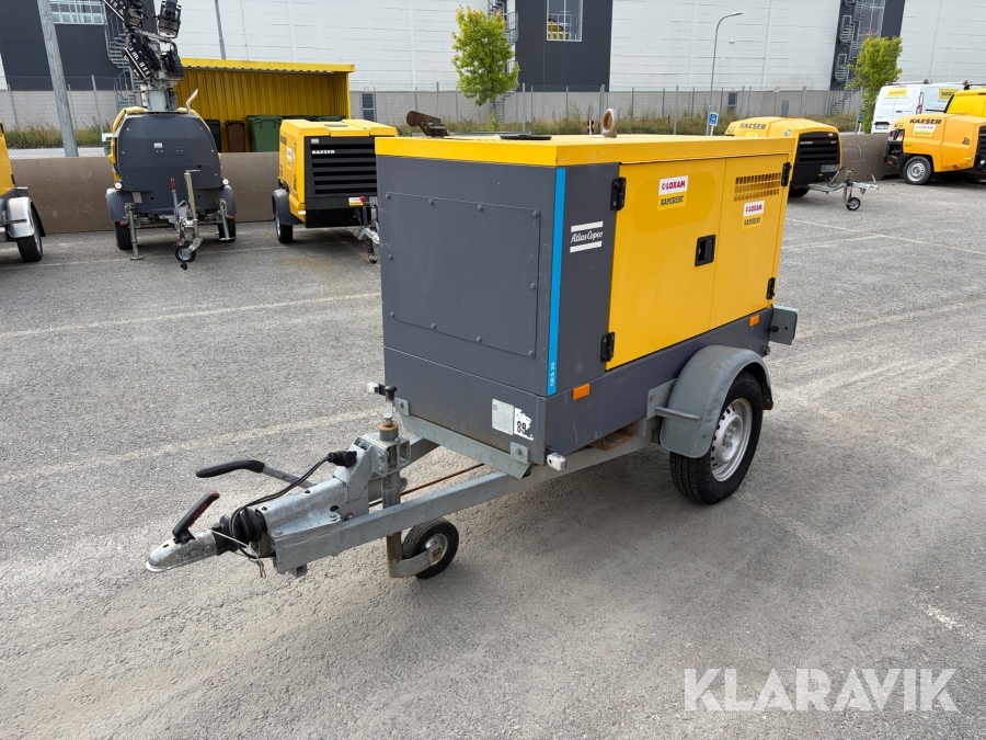 Elverk Atlas Copco QES 20