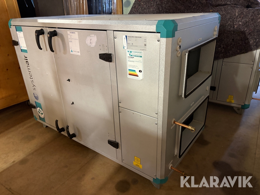Ventilationsaggregat Systemair Topvex SR04 HWH-R-CAV