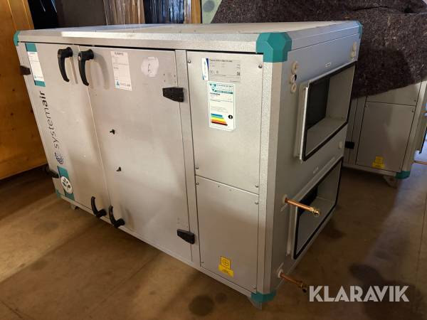 Ventilationsaggregat Systemair Topvex SR04 HWH-R-CAV