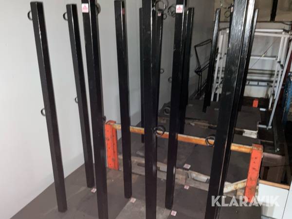 Stolpar för avspärrning 26st