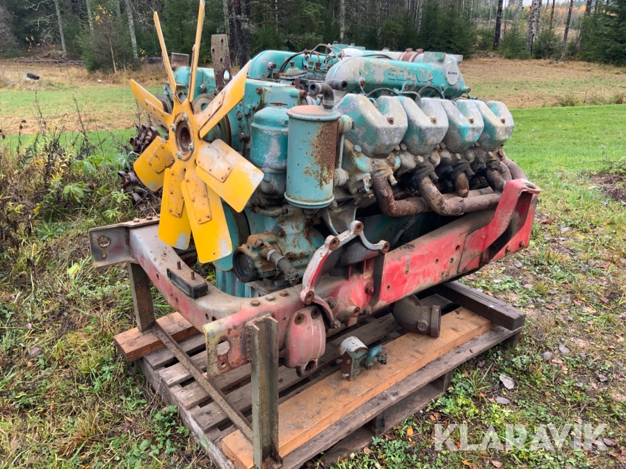 Motor Scania DS14 01